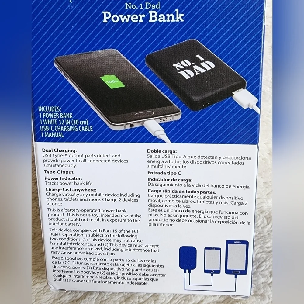 NWT Black Power Bank 